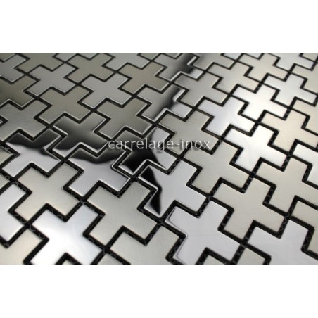 carrelage inox mosaique inox 1 plaque REGULAR 48 carrelage inox mosaique inox 1 plaque REGULAR 48