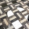 Mosaic marble and stainless mp-lotta 1sqm