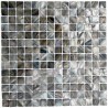 mosaic tile of Pearl tile shower bath Pearl 1m nacarat gris