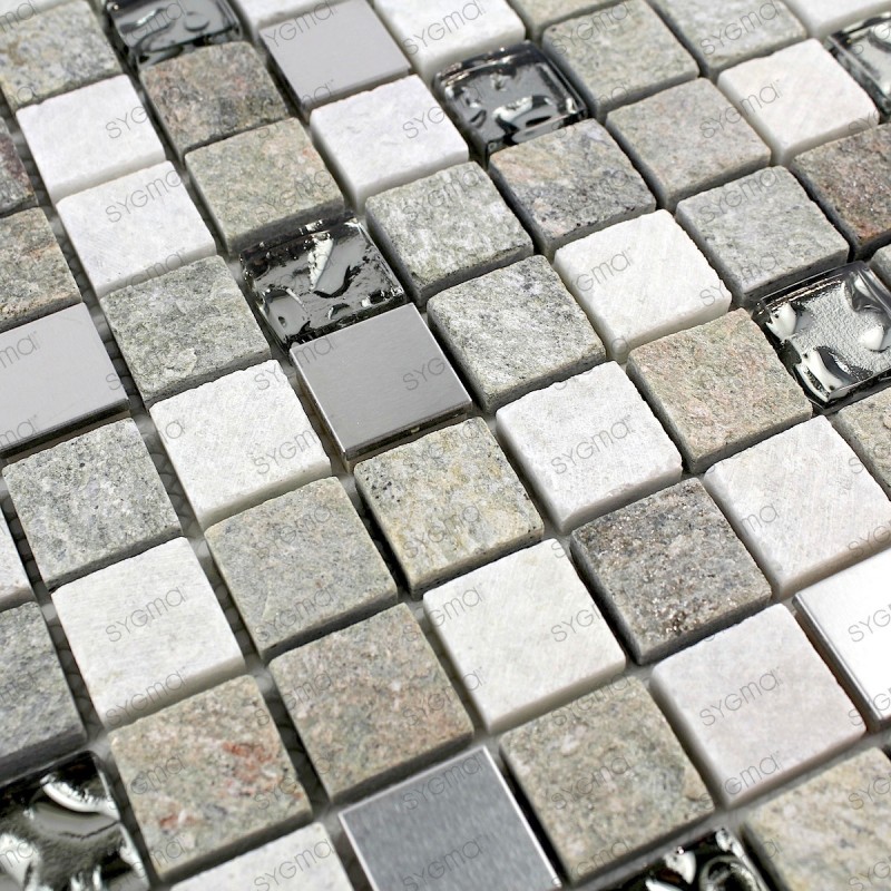 Mosaique salle de bain mur et sol douche 1m2 Atena