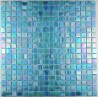 pate de verre mosaique RAINBOW AZUR