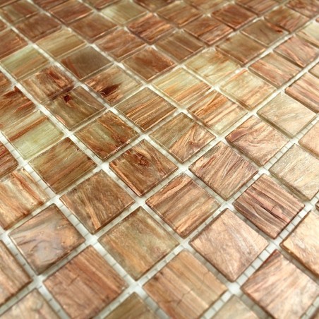 pate de verre mosaique carrelage GOLDLINE MIEL