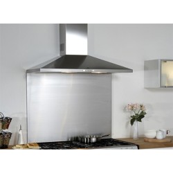 credence cuisine inox fond de hotte inox largeur 70