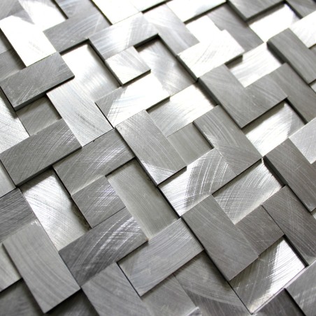 mosaico aluminio frente cocina ducha baño 1m Sekret mosaico aluminio frente cocina ducha baño 1m Sekret
