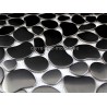 carrelage inox mosaique acier inoxydable GALETNOIR