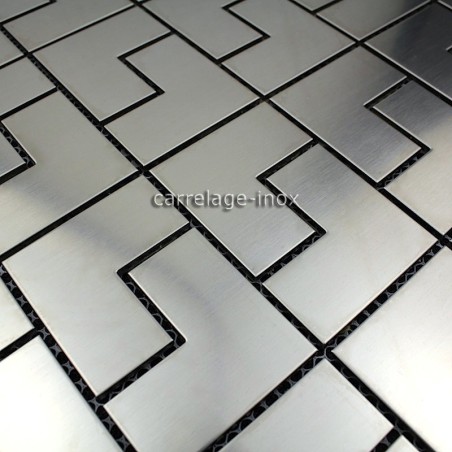 carrelage inox mosaique inox 1 plaque SPIRO carrelage inox mosaique inox 1 plaque SPIRO