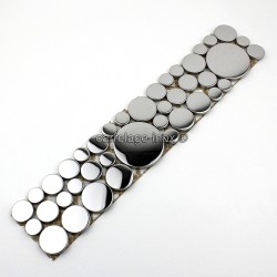 borer stainless stell mosaic 1pc Loop Miroir