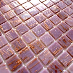 Glass Mosaic vitro rose 1sqm