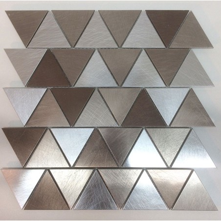 mosaique aluminium credence cuisine cox