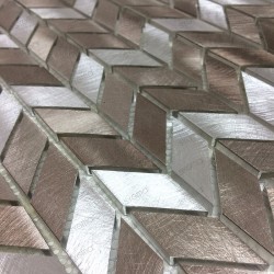 Mosaic aluminium splashback kitchen mosaic shower Brony
