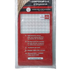 Thickness compensator for Mosaic