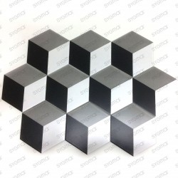 Cement tiles 1sqm model Cube