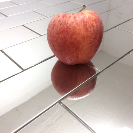 Mosaique inox credence cuisine brick 150 miroir