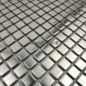 sample of stainless stell mosaic for splashback model Alea