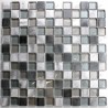Mosaico de Aluminio en muestra para cocina banos y ducha italiana Heho