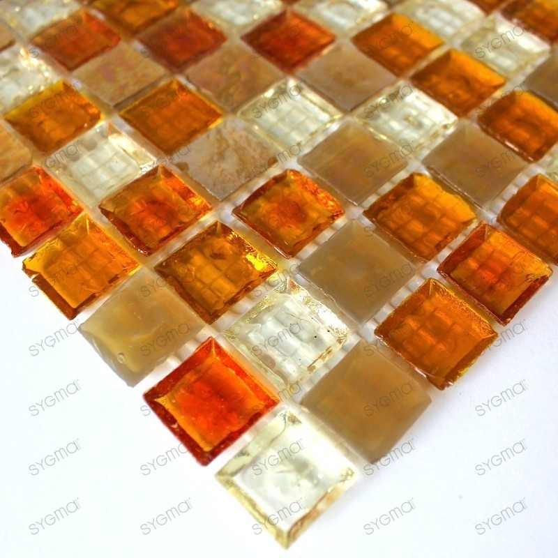 Mosaique de verre douche italienne crystal icon echantillon