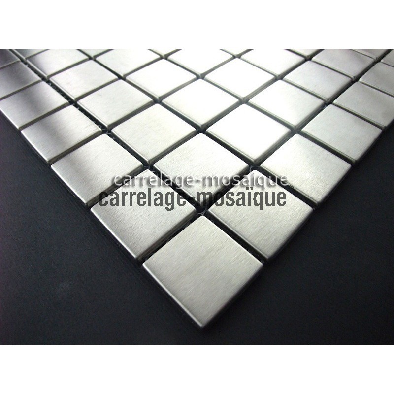 sample of stainless stell mosaic for kitchen splashback Regular 30