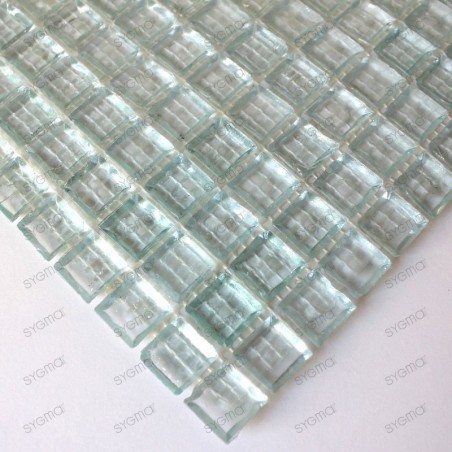 echantillon mosaique verre Crystal Neutre