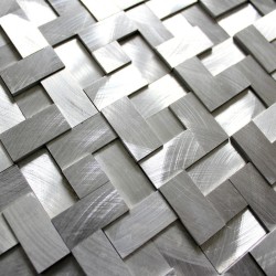 Mosaico de Aluminio para cocina y banos Konik muestra mosaico