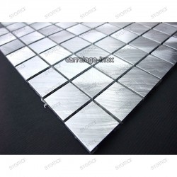 Mosaico de Aluminio muestra para cocina y banos Alu 20