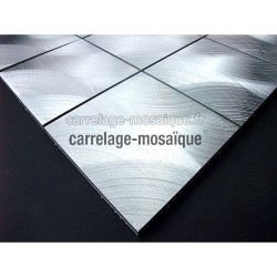 Mosaico de Aluminio para cocina y banos muestra Alu98