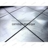 Aluminium mosaic for splashbackand  worktop sample alu 98