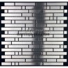 sample of stainless stell mosaic for splashback sample mixte 98