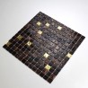 Mosaique douche italienne goldline vogue ech