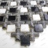 Stone mosaic shower bathroom sample Loukas