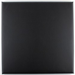 Faux leather panels 30 x 30 cm noir