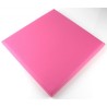 Panneaux simili cuir 30 x 30 cm rose pour tete de lit