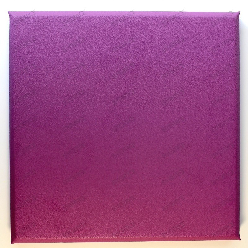 Faux leather panels 30x30 cm Lila
