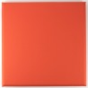 Panneaux simili cuir tete de lit 30x30cm orange