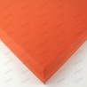Panneaux simili cuir tete de lit 30x30cm orange