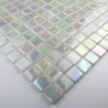 Glass mosaic sample for italian shower 