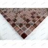 Glass mosaic sample for shower