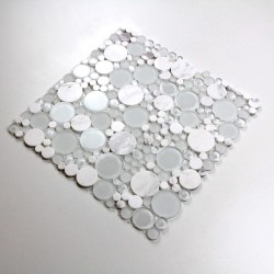 Glass and stone mosaic sample for shower bathroom York