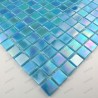 Glass mosaic sample for italian shower 