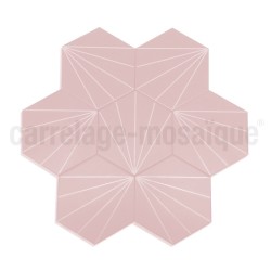 Cement tiles 1sqm patchwork Fyler Rosa