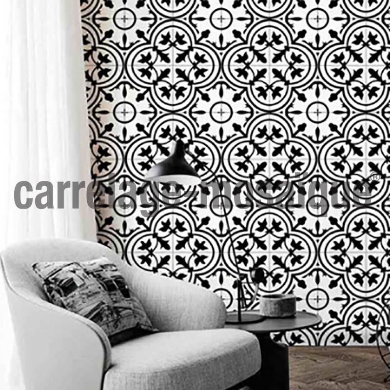 Carreaux ciment imitation carrelage decoration Lily