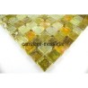 Glass mosaic sample for shower