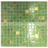 mosaico para ducha bano o cocina Goldline vert