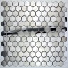 stainless steel hexagon tile backsplash kitchen mosaic in-yuri