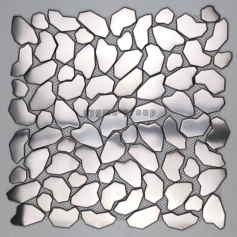 carrelage inox mosaique inox 1 plaque REGULAR 48 carrelage inox mosaique inox 1 plaque REGULAR 48
