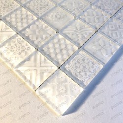 mosaico blanco azulejo para pared cocina y baño mv-oskar