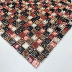 Mosaic bathroom wall and floor bathroom and shower mvp-lava