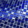 carrelage verre mosaique GLOSS BLEU