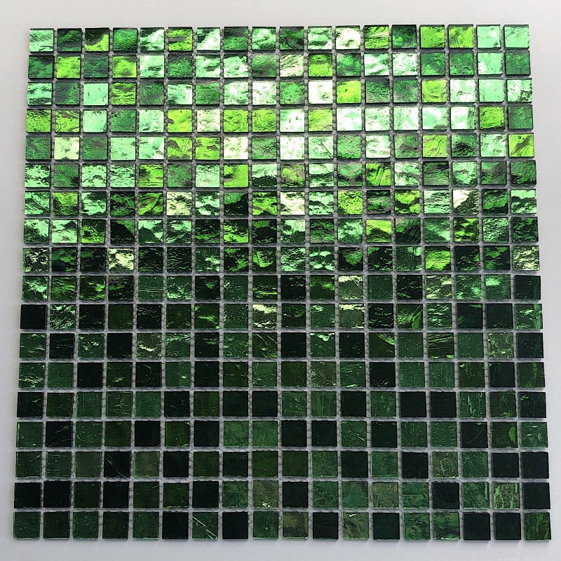 carrelage verre mosaique GLOSS VERT