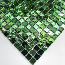 carrelage verre mosaique GLOSS VERT