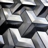 Mosaic aluminium backsplash kitchen mosaic bathroom Daasie